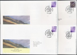 Skócia 2000-2005 4 Klf FDC - Autres & Non Classés