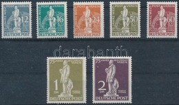 ** 1949 UPU Sor Mi 35-41 (Mi EUR 750,-) (2DM Sérült / Damaged) - Autres & Non Classés