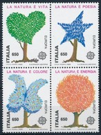 ** 1986 Europa CEPT Négyestömb,
Europa CEPT
Mi 1968-1971 - Andere & Zonder Classificatie