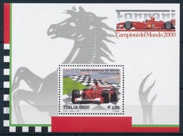 ** 2001 Forma-1 Blokk,
Formula 1 Block
Mi 28 - Autres & Non Classés