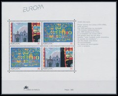 ** 1993 Europa CEPT: Kortárs Művészet Blokk Mi 93 - Autres & Non Classés