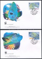 2006 WWF: Napóleon Hal Sor 4 Db FDC-n Mi 1034-1037 - Sonstige & Ohne Zuordnung