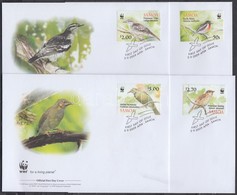 2009 WWF: Madarak Sor 4 Db FDC-n Mi 1067-1070 - Other & Unclassified