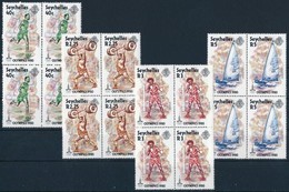 ** 1980 Sport; Olimpia Sor Négyestömbökben,
Olympic Games
Mi 461-464 - Other & Unclassified