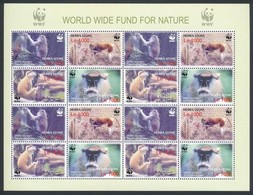 ** 2004 WWF: Huszár Majom Kisív Mi 4694-4697 - Altri & Non Classificati