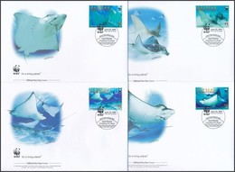 2009 WWF: Rája Sor 4 Db FDC-n Mi 46-49 - Altri & Non Classificati