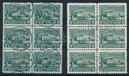 O 1931 2 Klf Forgalmi Hatostömb Mi 215 A + B Blocks Of 6 (Mi EUR 330,-) - Sonstige & Ohne Zuordnung