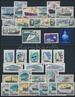 ** 1969 1969 - 1987 Hajók 7 Sor + 3 Bélyeg,
1969 - 1987 Ships 7 Sets + 3 Stamps - Altri & Non Classificati