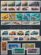 ** 1976 1975 - 1986 Közlekedés, Járművek 10 Sor (2 Sorban Bélyeghiba),
1975 - 1986 Transport 10 Sets (2 Sets With Damage - Altri & Non Classificati