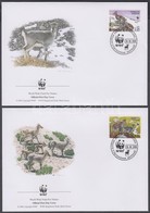 2005 WWF: Juhok Sor 4 Db FDC-n A Hivatalos Megjelenéshez Képest 1 Nappal Korábbi Dátummal Mi 392 A-395 A - Altri & Non Classificati