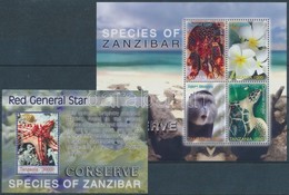 ** 2006 A Zanzibári élővilága Védelme Kisív Mi 4427-4430 + Blokk Mi 600 - Sonstige & Ohne Zuordnung