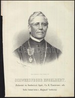 1867 Schwerdfeger Engelbert Zalavári és Gottwiczi Apát, Cs, Kir Tanácsos Kőnyomatos Portréja. Joseph Bauer / Lithographi - Stampe & Incisioni