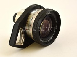 Carl Zeiss Jena Flektogon 2/5,5 Nagylátószögű Objektív Pentaka Filmfelvevőkhöz, Frontlencsén Kis Karcolás / Carl Zeiss J - Fototoestellen