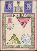 1941 2 Emléklap Propaganda Bélyegekkel - Unclassified