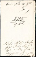 1866 Jegyzőkönyv 5 Különféle Címletű Okmánybélyeggel - Unclassified