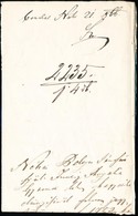 1866 Jegyzőkönyv 5 Különféle Címletű Okmánybélyeggel - Ohne Zuordnung