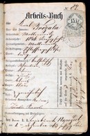 1870 Kulcskészítő Munkakönyve, Több Pecsétes Bejegyzéssel - Ohne Zuordnung