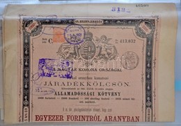 30 Db Okmány Az 1900-as évek Elejéről Iratrendezőben, Jobbakkal - Non Classés