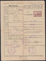 1946 Lébény, Marhalevél Másodlata - Non Classés