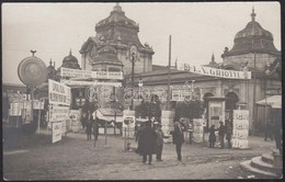 Cca 1920 A Prágai Nemzetközi Vásár Pavilonja, Fotólap, 8,5×14 Cm - Altri & Non Classificati