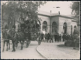 Cca 1940 Magasabb Társadalmi állású Személy Temetési Menete 24x18 Cm - Altri & Non Classificati