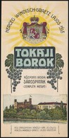 Cca 1900 Herceg Windischgraetz Lajos Féle Tokaji Bor Litografált Dekoratív Számolócédulája - Werbung