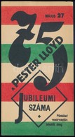 Pester Lloyd Jubileumi Száma Számolócédula - Publicités