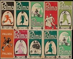 10 Db Különböző Palma Számolócédula - Publicités