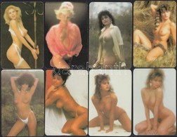 1989 14 Db Hölgyeket ábrázoló Erotikus Kártyanaptár - Reclame