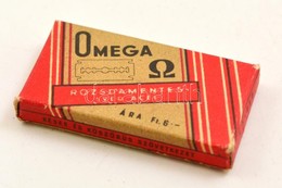 Cca 1930 Omega Borotva Doboz Tartalommal / Razor - Reclame