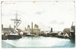 Princes Dock, Hull, 1907 Postcard - Hull