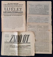 1946-47 4 Db Izraelita újság. Részben Hiányos. Új élet, Zsidó út. - Other & Unclassified