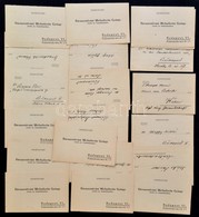 Cca 1930 Holicsi Lovassági Tisztiiskolát Végzett Bajtársak Részére Szóló Megcímzett Névre Szóló Meghívó-levelezőlap 20 D - Non Classificati