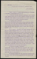 1904 Herczeg Ferenc (1863-1954) író, Szerkesztő és Singer és Wolfner Könyvkiadó Megállapodása Az író Műveinek Kiadásáról - Non Classés