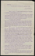 1904 Herczeg Ferenc (1863-1954) író, Szerkesztő és Singer és Wolfner Könyvkiadó Megállapodása Az író Műveinek Kiadásáról - Ohne Zuordnung