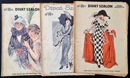 1914 Divat Szalon, XXVII. évf. 1914. Január 1.,15., Julius 1., Szabásminta Mellékletekkel. - Non Classés