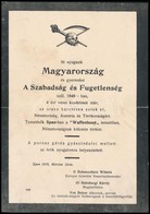 1918 Furcsa és Egyedi Magyar Nyelvű, De Nem Magyarok által írt Magyarellenes Háborús Gúnyirat / Kisplakát - Non Classés
