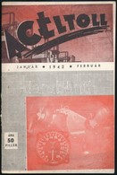 1942 Acéltoll - A Szegedi M. Kir. Áll. Felsőipariskola Ifjúságának Kiadása, Címlapot Tervezte: Bozó, Benne Pl. A Tengeri - Non Classés