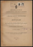 Kalecsinszky Sándor: A Magyar Korona Országainak Megvizsgált Agyagai és Az Agyagiparnál Felhasználható Egyéb Anyagai. Eg - Zonder Classificatie