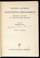 Walter V. Rummel: Napsütötte Országokban. Bolyongás Japánban és A Csendes-óceán Szigetein. Fordította: Halász Gyula. Vil - Non Classés