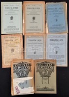 1912-1931 Turisták Lapja 10 Száma: 1912 XXIV. évf. 4. Sz.,1916 XXVIII. évf. 3-4. Sz., 1917 XXIX. évf. 1-3. Sz.,1919 XXXI - Zonder Classificatie