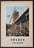 Sweden A Land Of Sport. Edited By The Swedish Sports Federation. Stockholm 1949. With Complimentary Card Of Björn Kjells - Zonder Classificatie