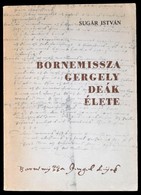 Sugár István: Bornemissza Gergely Deák élete. Eger, 1984. Kiadói Kartonálásban. - Unclassified
