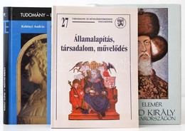 3 Db Történelmi Szakkönyv: Kubinyi András: Mátyás Király. Bp., 2001, Vince.; Mályusz Elemér: Zsigmond Király Uralma Magy - Non Classés