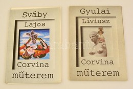 Egry Mária: Sváby Lajos. Bp., 1987. Fűzve, Papírkötésben. (a Fűzés Elvált),  Bán András: Gyulai Líviusz (Corvina Műterem - Non Classés