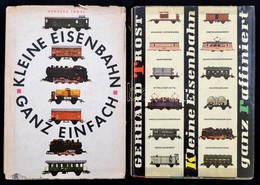 2 Db Német Nyelvű Vasútmodellező Könyv: Trost, Gerhard: Kleine Eisenbahn Ganz Einfach (1962); Trost, Gerhard: Kleine Eis - Unclassified