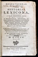 [Broughthon, Thomas]: Broughthonnak A Religióról Való Históriai Lexicona, A` Mellyben A` Világ` Kezdetétől Fogva A` Mai  - Zonder Classificatie