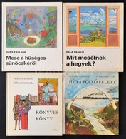 Vegyes Könyvtétel, 4 Db: Hans Fallada: Mese A Hűséges Sünöcskéről. Würtz Ádám Rajzaival.+Dala László: Mit Mesélnek A Heg - Non Classificati