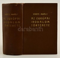 Babits Mihály: Az Európai Irodalom Története. Bp.,é.n., Nyugat. Kiadói Egészvászon-kötésben. Ex Librissel - Non Classés