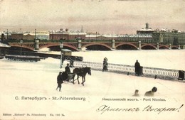 ** * 7 Db RÉGI Orosz Városképes Lap: Szentpétervár, Gatchina, Tzarskoé-Sélo / 7 Pre-1945 Russian Town-view Postcards - Zonder Classificatie